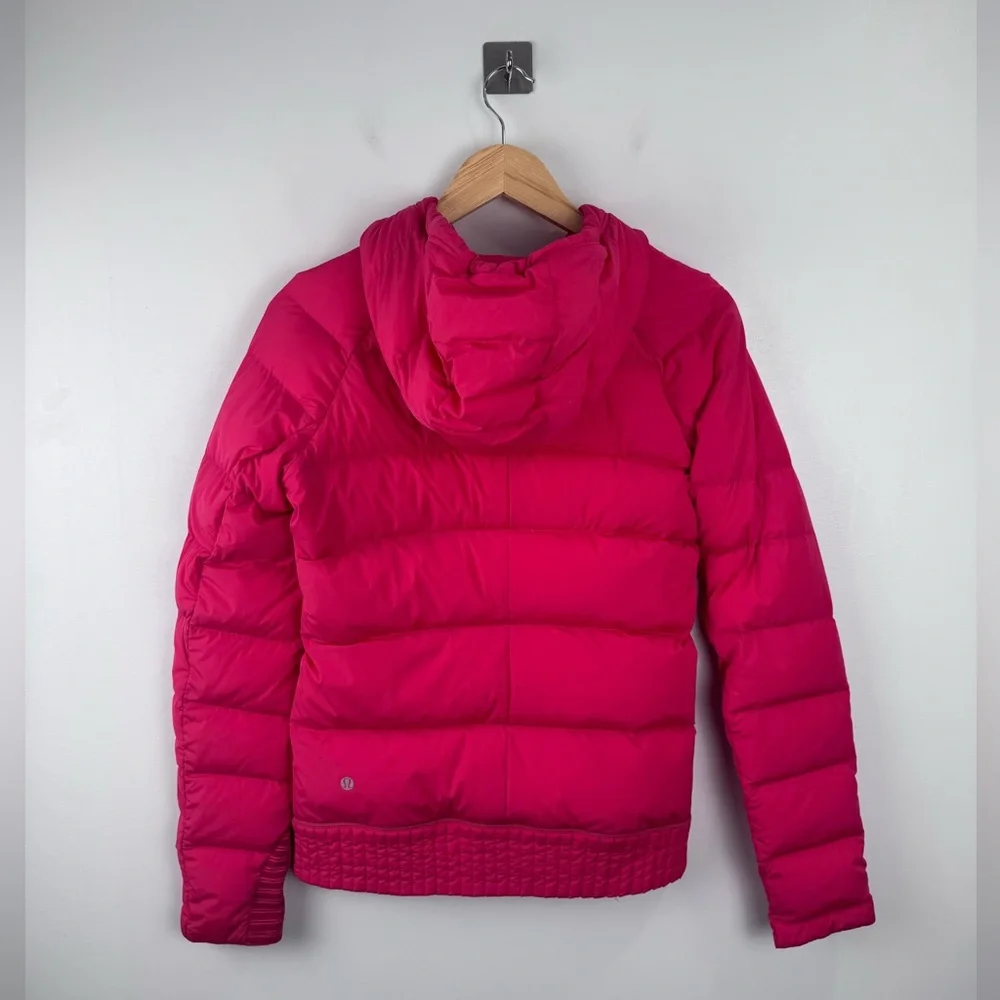 Lululemon‎ Women Pink Fluffed Up Pullover Puffer Jacket